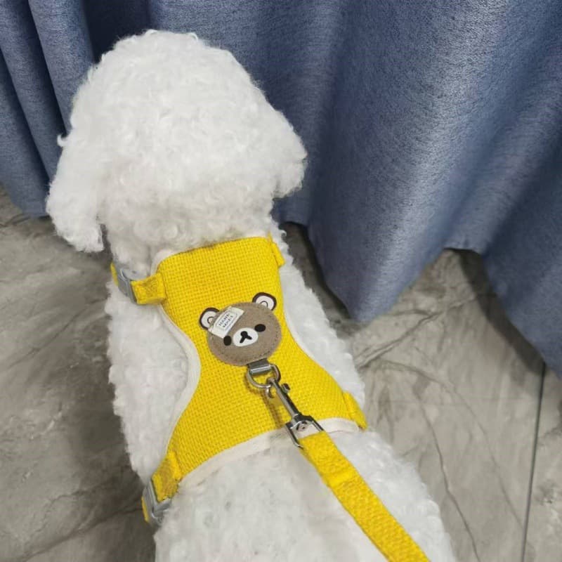 犬 ハーネス くまさんスマイルハーネス