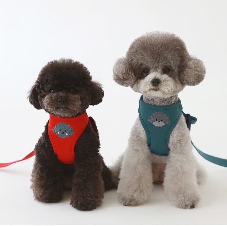 犬 ハーネス もふもふ子犬のお散歩ハーネス