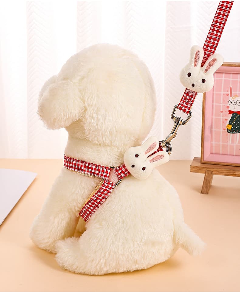 犬 ハーネス ほんわかうさぎのキュートハーネス