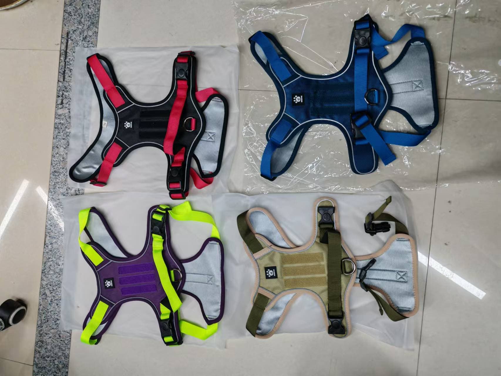犬 ハーネス ふんわり柔らか調節ハーネス
