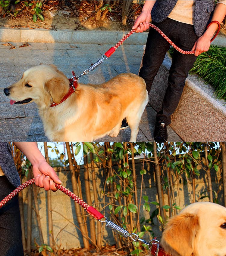犬 ハーネス 職人手編みスタッズ革ハーネス