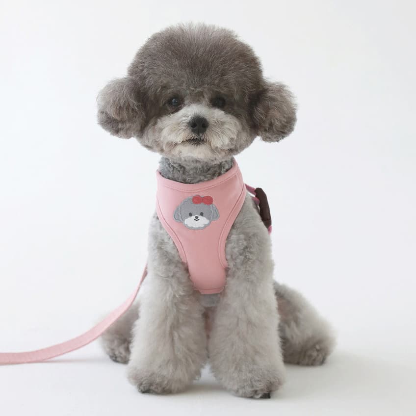 犬 ハーネス もふもふ子犬のお散歩ハーネス