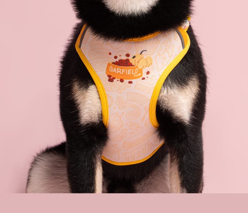 犬 ハーネス もふもふキャラクター ペット用ベストハーネス