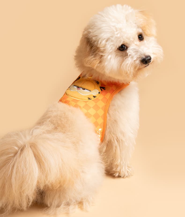 犬 ハーネス もふもふキャラクター ペット用ベストハーネス