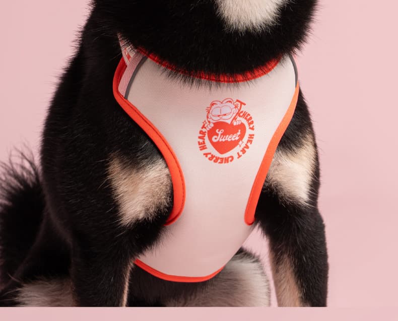 犬 ハーネス もふもふキャラクター ペット用ベストハーネス