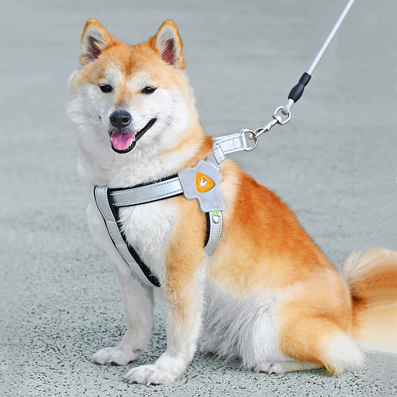 犬 ハーネス なめらか安全ハーネス 柴犬用ベストタイプ
